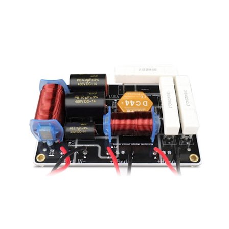 Professionell 700W högtalare Splitter Crossover Divider Utmärkt kvalitet