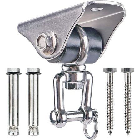 Rostfri Stål Svängkrok För Tak Träveranda, 450Kg Kapacitet