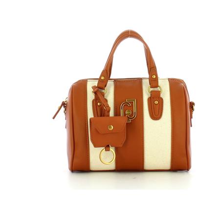 Liu Jo Striped trunk , Bruin , Dames , Maat: ONE Size Handtassen