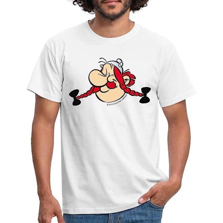 Asterix & Obelix Porträtt T-shirt herr