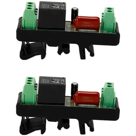 2 stk. Forsinkelsesrelæmodul Monostabil Afbryder Strømafbryder Modul Forsinkelse