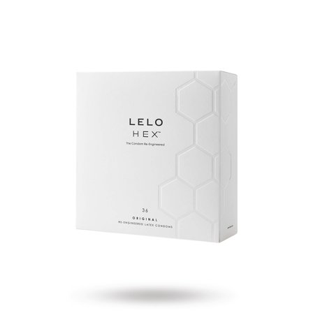 HEX Condoms - 36 pack - Vuxen.se - Flerpack kondomer, kondomer i storpack