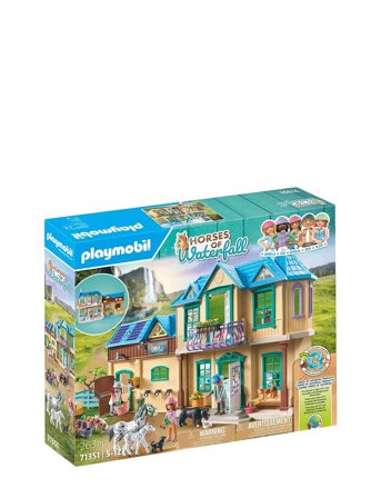 Playmobil Horses Of Waterfall Waterfall Ranch - 71351 Toys Playmobil Toys Playmobil Horses Of Waterfall Multi/patterned PLAYMOBIL