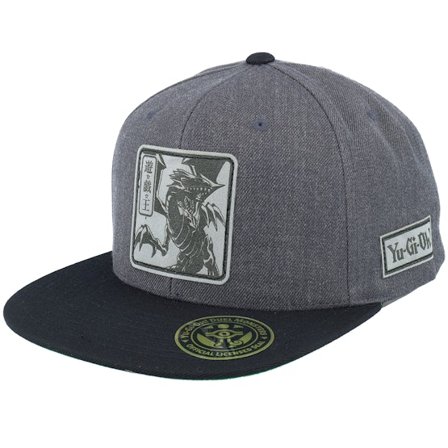 Yu-Gi-Oh! - Cinza snapback Boné - Blue-eyes White Dragon Grey Engraved Charcoal Snapback - Yu-Gi-Oh @ Hatstore