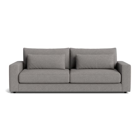 Sevilla 3 personers sofa - Loop Grå - 238x108x85 - Sofa, 3 personers sofa