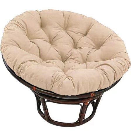 Pyöreät tyynyt pyöreät tuftatut tuolityynyt paksut yksiväriset mukavat lattiatyynyt, puutarhatyynyt, rottinkituolityynyt, riipputuolityynyt