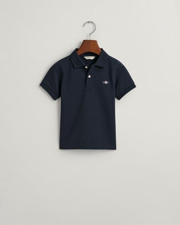 GANT Kinder Piqué Poloshirt (92) Marineblau