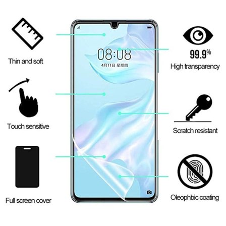 P30 Lite Mjukt Skärmskydd PET 9H 0,2mm