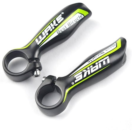 Mountainbike-styrändar i aluminiumlegering 22,2 mm (grön)