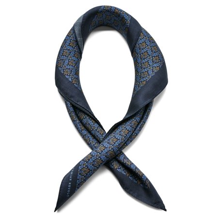 Brooklyn Silk Brux Neckerchief for Men - Neckerchiefs