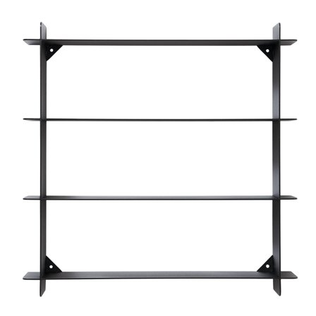 Andersen Division hylla 45 × 45 cm, svart stål | Inredning > Hyllor > Hylla | Bagaren och Kocken