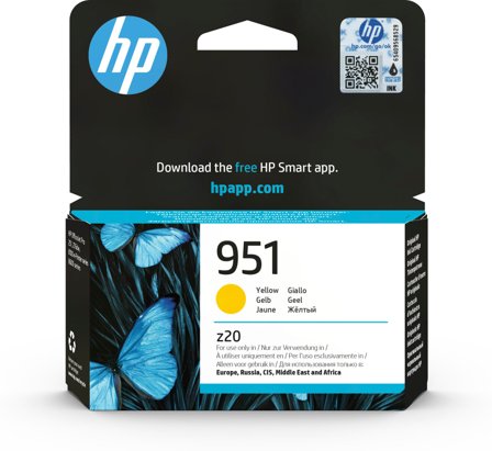 HP 951 Yellow Officejet Ink Cartridge