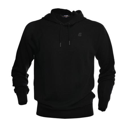 K-Way, Sweatshirt Loki Merino Zwart, Heren, Maat:L