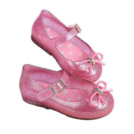 Tyttöjen kevyet pyöreäkärkiset ballerinat häät pehmeät matalat hyytelökengät kesän sandaalit