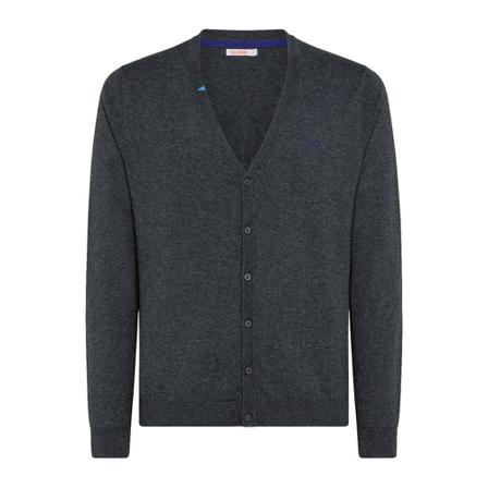 Sun68 Round Neck Sweater Grå, Herre