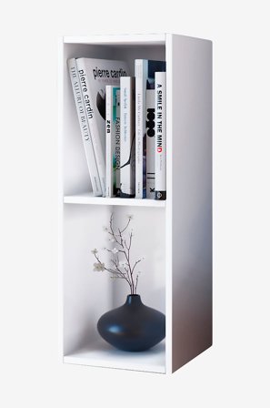 VCM - Vcm Samlarhylla Mendas Mini - 2 fack - Vit - Hyllor - Från Homeroom