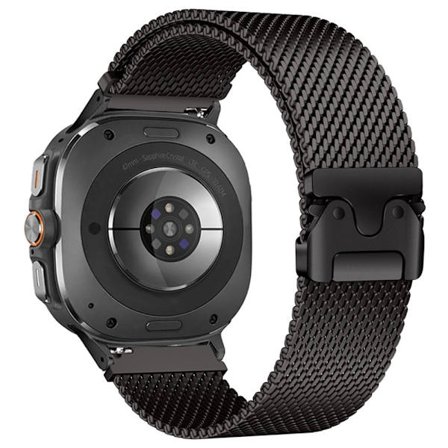 Galaxy Watch 8 46/44/40 mm Armband Milanese Svart