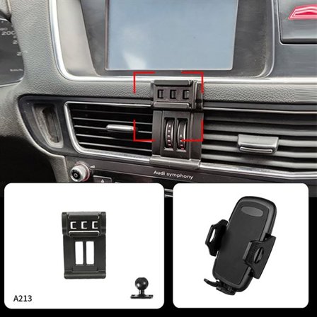 Mobilhållare Audi Q5 2010-2018