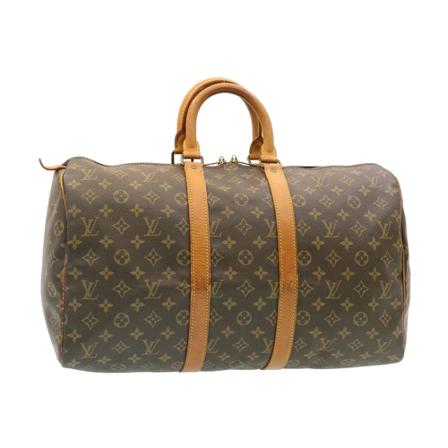Louis Vuitton Vintage, Pre-owned Keepall 45 Bruin, Dames, Maat:ONE Size