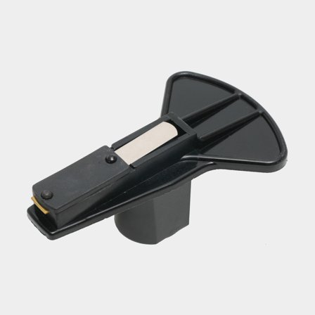 Rotor V8 för Volvo Penta och Ford motorer, ersätter OEM 834975, svart tändrotor i plast och metall för båtmotorer.