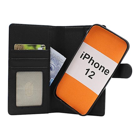 Skimblocker iPhone 12 (6.1) Magnet Plånboksfodral