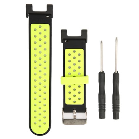 Amazfit TRex Pro Silikon Armband Ventilerat Spänne med Skruvmejsel Svart Grön