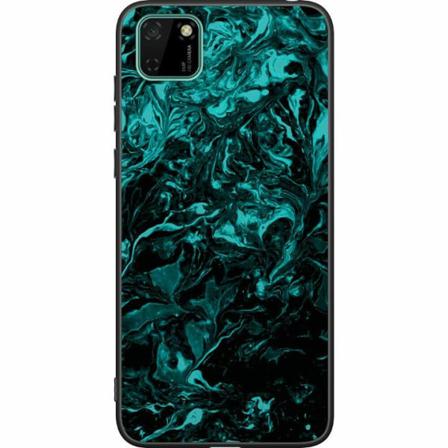 Huawei Y5p Svart Skal Mönster