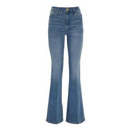 Frame, Flared Jeans Blauw, Dames, Maat:W24