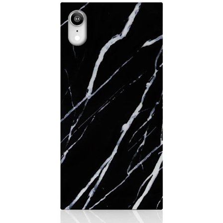 Mobilskal Svart Marble iPhone XR