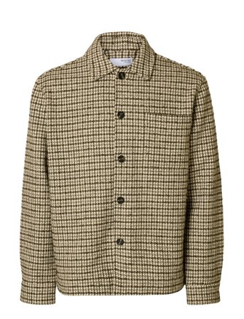 Selected | Slhregari Wool Blend Nf Undyed Overshirt | S