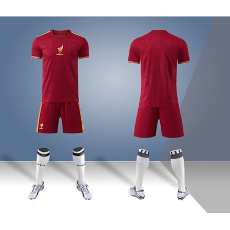 2526 Mexico Gold Cup Rød Trøje, Børne- og Voksensæt med Sokker