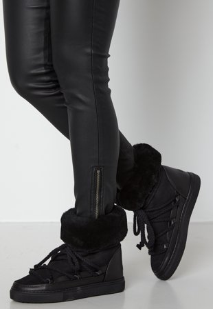 INUIKII Classic High Sneaker 201 Black Klær