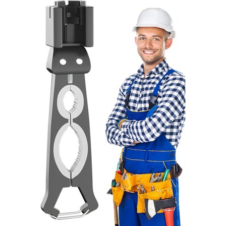 Bassin Nøgle Sæt - Multifunktionel Toilet Bassin Nøgle | Vask Fjernelses Nøgle | Justerbar Skridsikker VVS Installations Reparationsværktøj til 