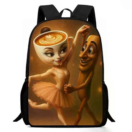 Skoltaske Tralalero Tralala Rygsæk Tungtung Sahur Brainrot Børn Skoletasker Børn Udendørs Sports Rygsæk Rejse Anime Rygsæk Gave-XF29-