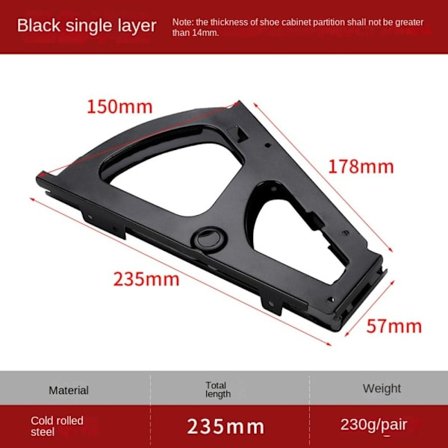 Kenkäkaapin saranat Laatikon kaapin sarana 1 1