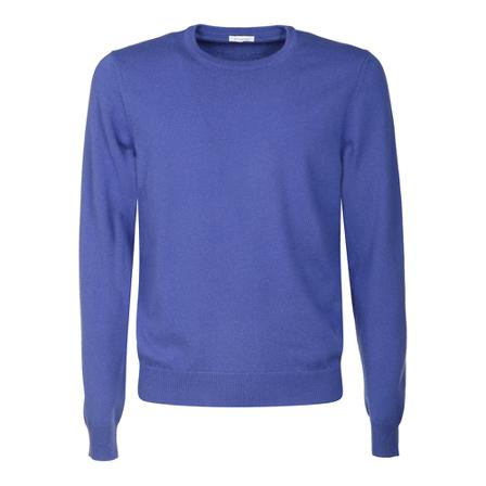 Malo, Malo Sweaters Blue Blauw, Heren, Maat:5XL