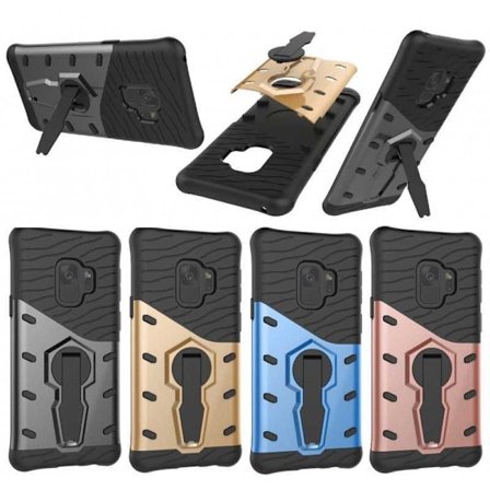 Samsung S9 Plus Praktiskt Stöttåligt Skal med 360° Kickstand