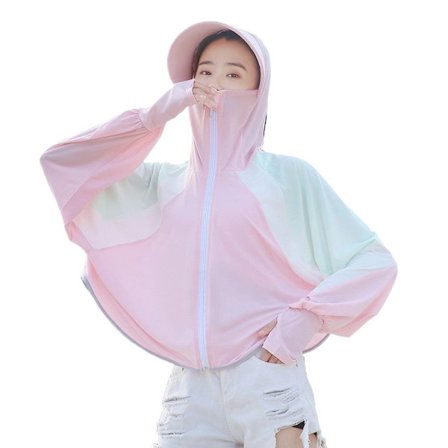 Solskyddskläder med stor huva ROSA - spot försäljning