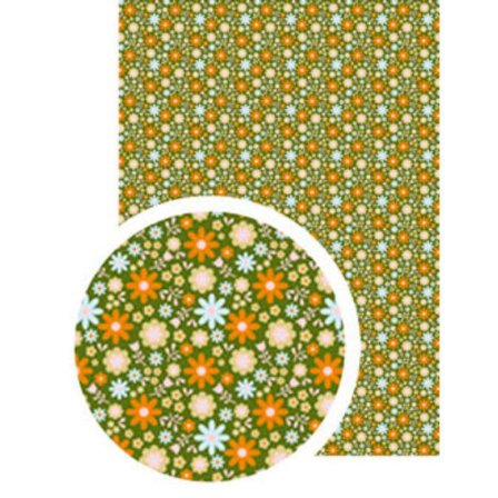 Klistret A4 Grönfält