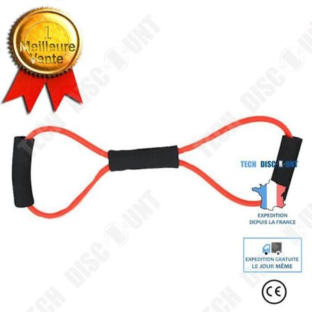 Styrkebælte - TD - 2020 - Unisex - Rød - Fitness - Modstand