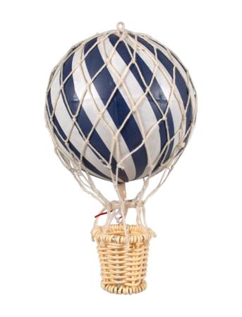 Airballoon - Dark Blue 10 Cm Home Kids Decor Decoration Accessories/details Sininen Filibabba