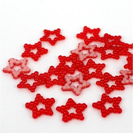 100 st stjärnor röda för ex bordsdekoration
