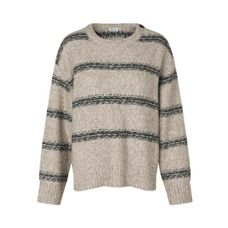 Masai - Stickade Tröjor & Koftor - Beige - Dam - Storlek: L, Dam, Storlek: L