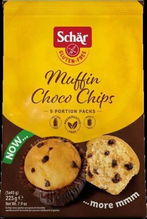 Schar Muffin Choco Chip Senza Glutine 225g