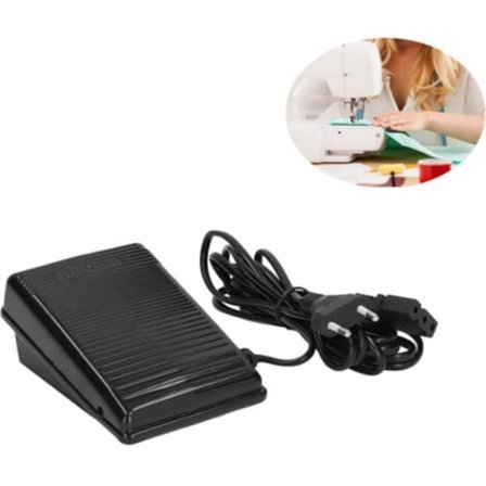 220V ompelukoneen jalkasäädinpoljin kotitalousompelukoneeseen virtajohdolla (EU-pistoke)/NC/