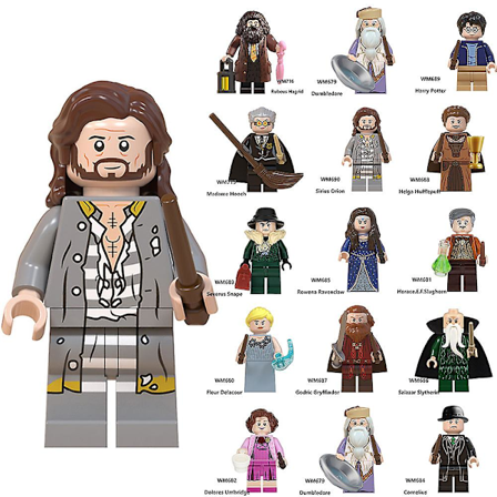 14 stk/sett Harry Potter Figur Samlet Mini Byggeklosser Actionfigurer Leke for Barn Gave
