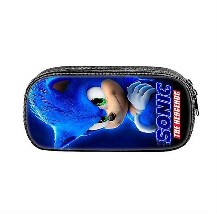 Sonic The Hedgehog Pencil Case Pen Bag Pouch Student Stationary Cases