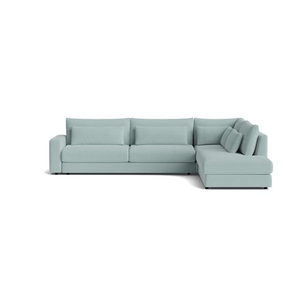 Sevilla hjørnesofa, højrevendt - Lincoln Pastel blå - 325x240x85 - Sofa, hjørnesofa