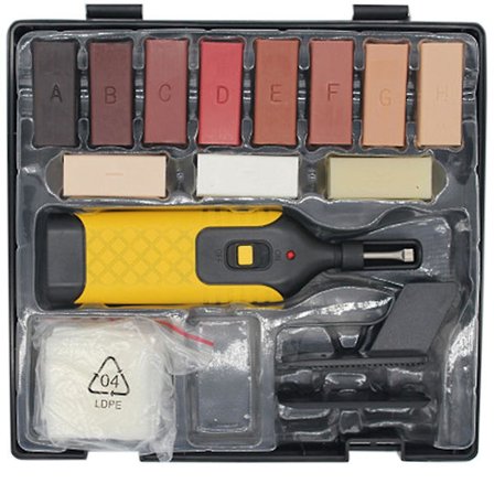 Laminat Reparationssæt Voks System Gulv Bordplade Robust Dækning Spåner Ridser Reparationssæt Reparation også i hånden