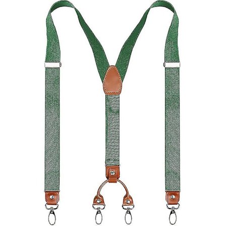 Herre 4 Metal Clip Elastiske Brede Seler Både Casual Og Formelle